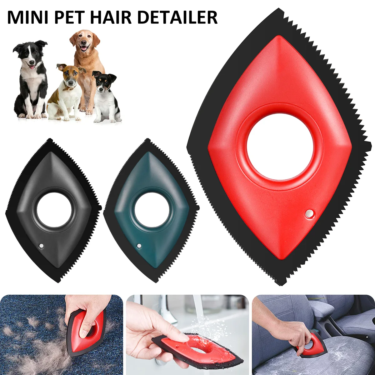 Mini Pet Hair Remover Pet Hair Detailer with 4 Cleaning Modes for Couch Car Detailing Professional Dog Cat Hair Remover Brush
Mini Pet Hair Remover Pet Hair Detailer with 4 Cleaning Modes for Couch Car Detailing Professional Dog Cat Hair Remover Brush