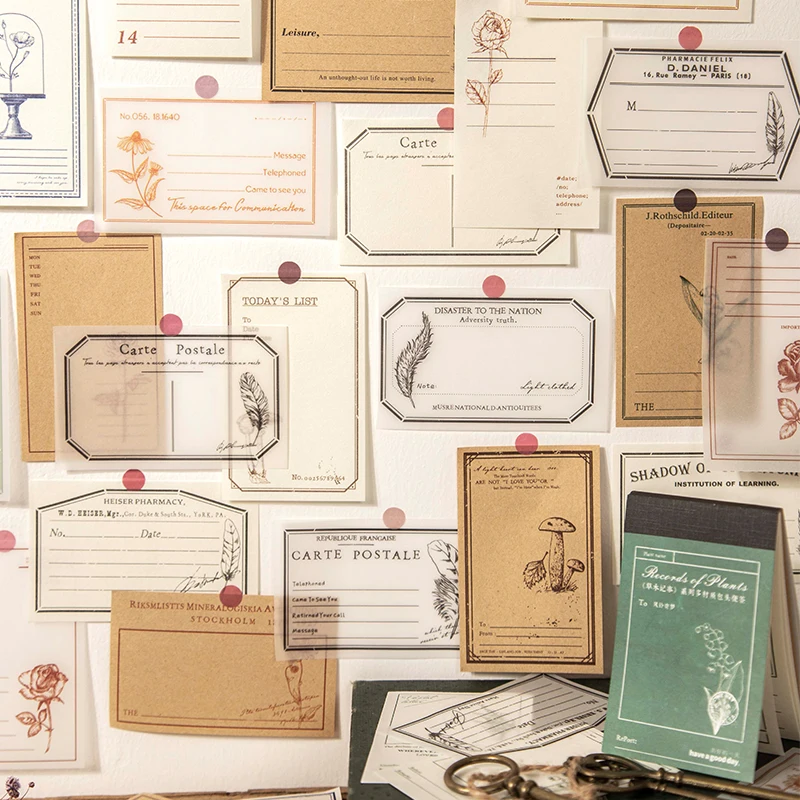 30 Sheets Retro Memo Pads Material Paper Decoration Journal Aesthetic Scrapbook Sketch Book Journal Intime Letters Art Supplies
30 Sheets Retro Memo Pads Material Paper Decoration Journal Aesthetic Scrapbook Sketch Book Journal Intime Letters Art Supplies