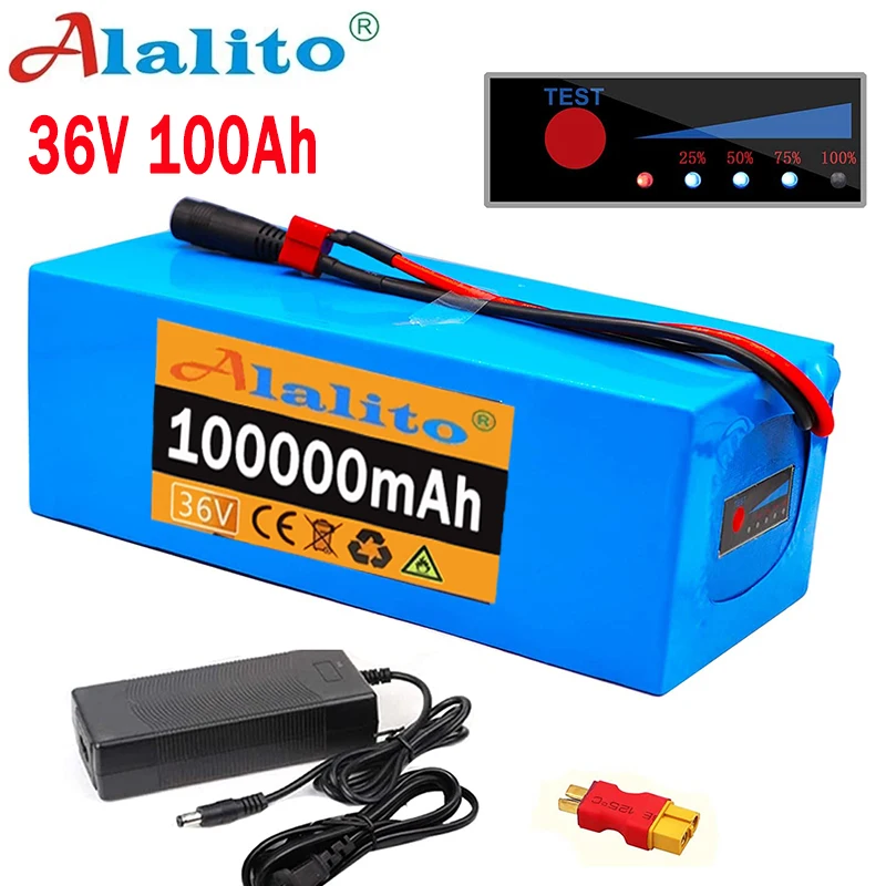 Оригинальный аккумулятор 36 В 10S4P, 1000 Ач, аккумулятор высокой мощности 100000 Вт, 42 в, мА · ч, электрический велосипед Ebike BMS + зарядное устройство 42...
Оригинальный аккумулятор 36 В 10S4P, 1000 Ач, аккумулятор высокой мощности 100000 Вт, 42 в, мА · ч, электрический велосипед Ebike BMS + зарядное устройство 42...