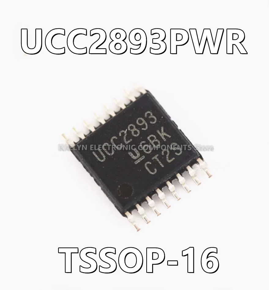 5Pcs/lot UCC2893PWR UCC2893 Flyback, Forward Converter Regulator Positive, Isolation Capable Output 16-TSSOP
5Pcs/lot UCC2893PWR UCC2893 Flyback, Forward Converter Regulator Positive, Isolation Capable Output 16-TSSOP