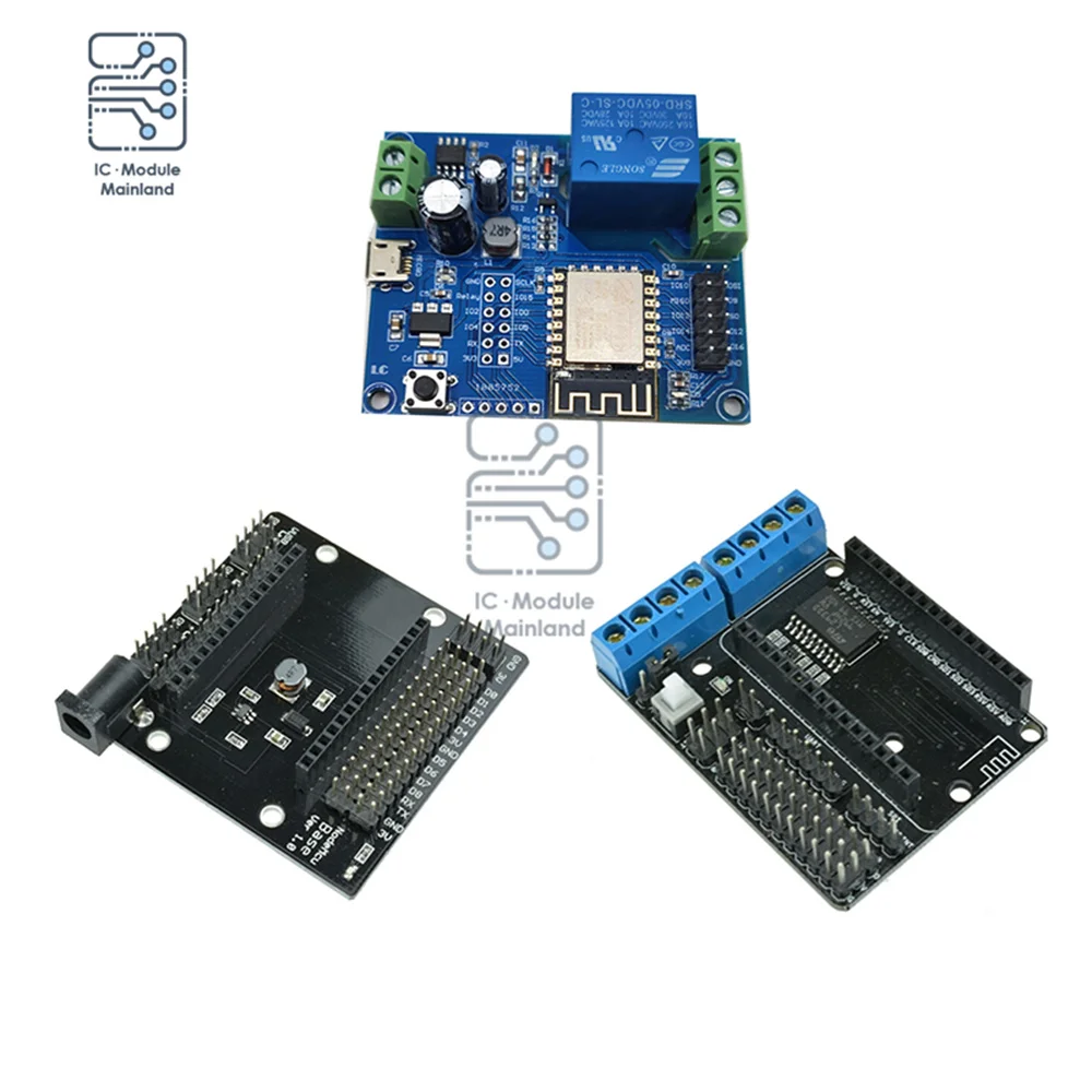 DC5V-80V ESP8266 Single-Channel Relay Module Power Supply ESP-12F/L293D Development Board ESP8266 IOT Smart Home For Arduino
DC5V-80V ESP8266 Single-Channel Relay Module Power Supply ESP-12F/L293D Development Board ESP8266 IOT Smart Home For Arduino