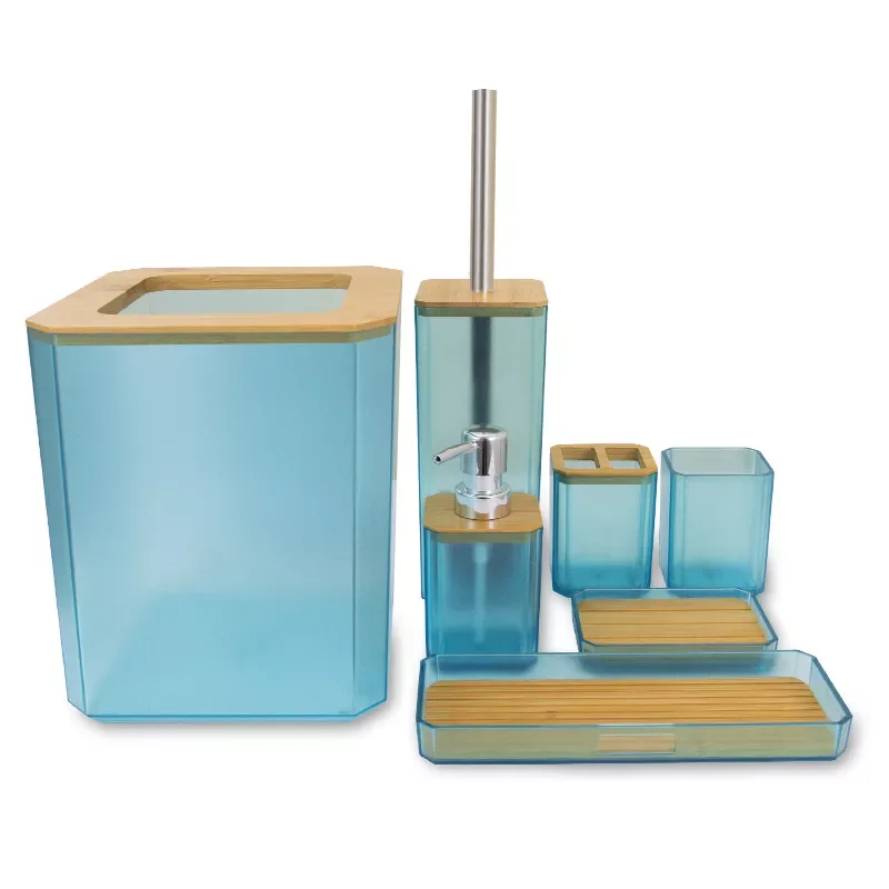 Bathroom Accessories Set 6 Pieces Bamboo Room Set Toothbrush Holder Soap Dispenser Toilet Brush Trash Can Bathroom Essential Set
Bathroom Accessories Set 6 Pieces Bamboo Room Set Toothbrush Holder Soap Dispenser Toilet Brush Trash Can Bathroom Essential Set