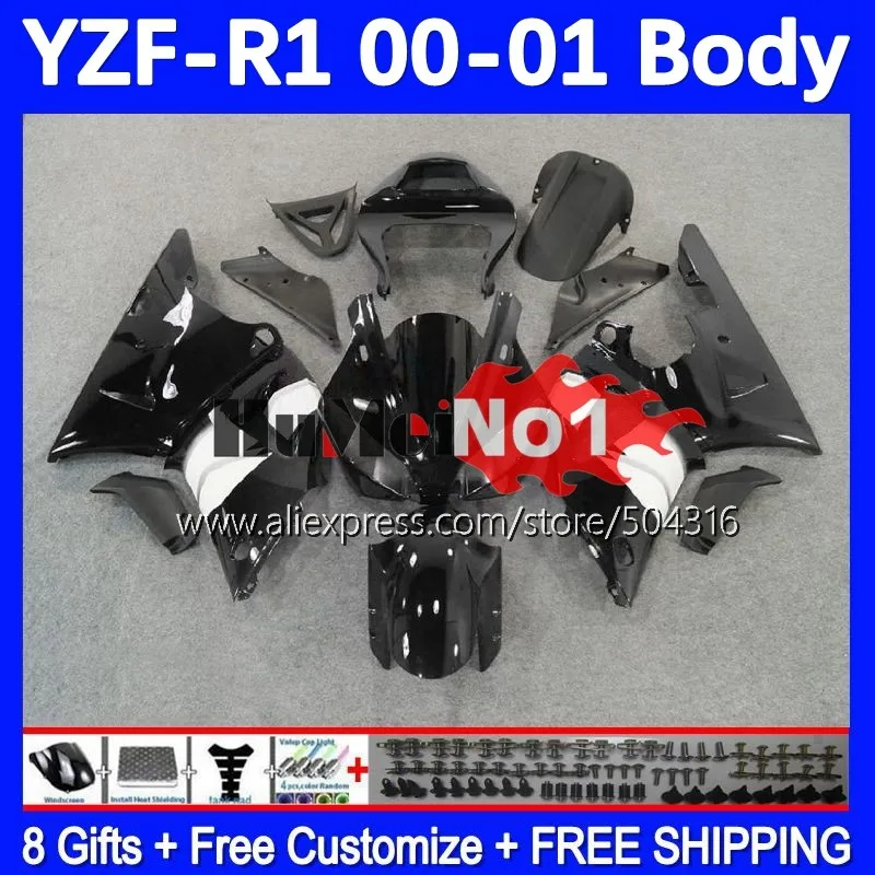 Body Kit For YAMAHA YZF-R1 black white YZF R1 R 1 1000 CC 1000CC YZFR1 00 01 161MC.5 YZF1000 00-01 YZF-1000 2000 2001 Fairing
Body Kit For YAMAHA YZF-R1 black white YZF R1 R 1 1000 CC 1000CC YZFR1 00 01 161MC.5 YZF1000 00-01 YZF-1000 2000 2001 Fairing