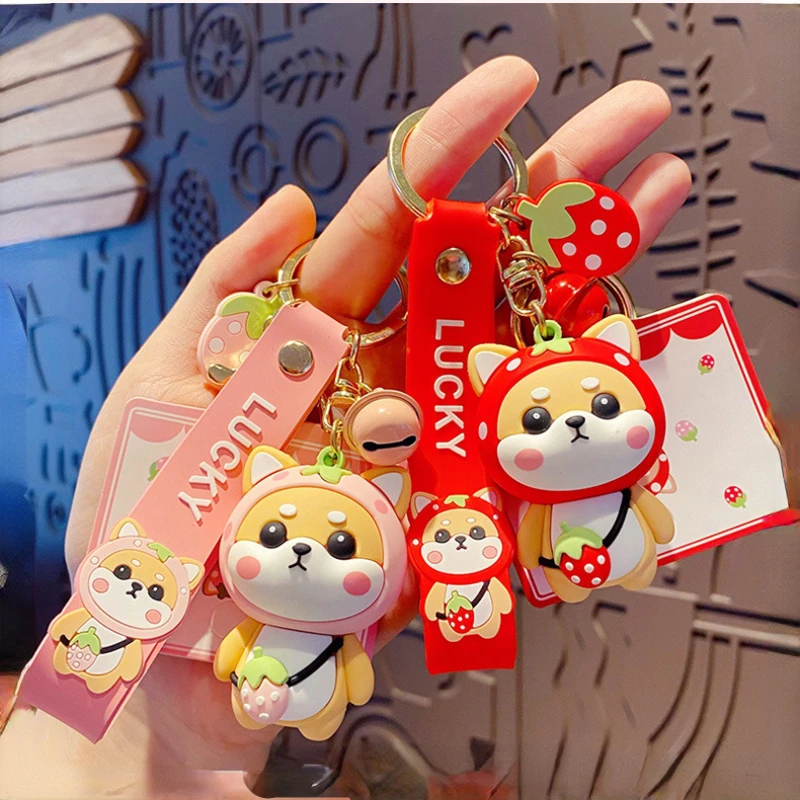 Fashion Shiba Inu Dog Keychain Car Keyfob Gift Creative Dog Animals Accessories Women Bag Pendant Cute Cartoon Pattern Keyring
Fashion Shiba Inu Dog Keychain Car Keyfob Gift Creative Dog Animals Accessories Women Bag Pendant Cute Cartoon Pattern Keyring