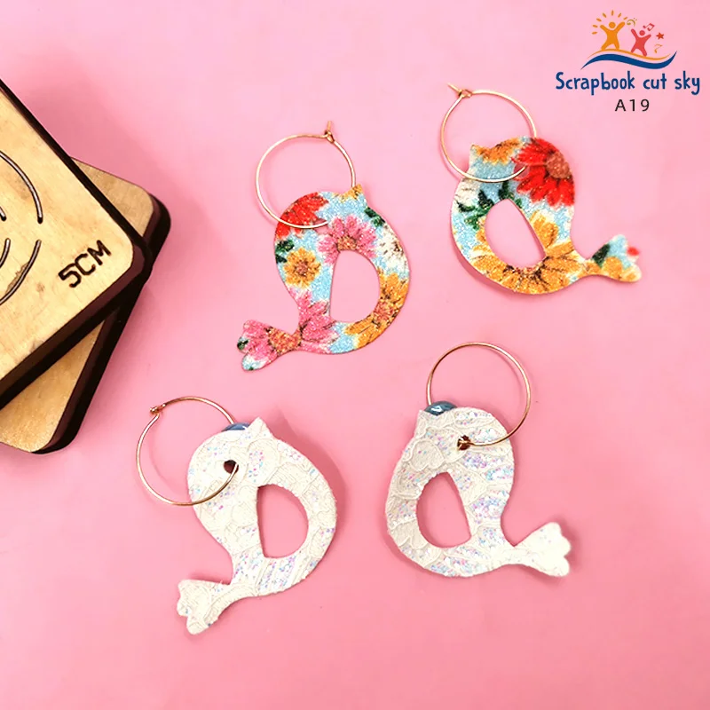 Bird Earrings DIY A19 Muyu Wooden Mold Scrapbook Cutting Dies Suitable For Market General Machines
Bird Earrings DIY A19 Muyu Wooden Mold Scrapbook Cutting Dies Suitable For Market General Machines