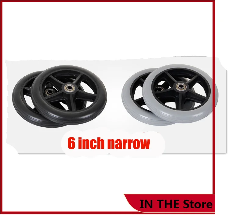 6/7/8 Inch Wheelchair Front Wheel Accessories 6 "7" 8 "solid Universal Explosion-proof Wheel for Wheelchair
6/7/8 Inch Wheelchair Front Wheel Accessories 6 "7" 8 "solid Universal Explosion-proof Wheel for Wheelchair