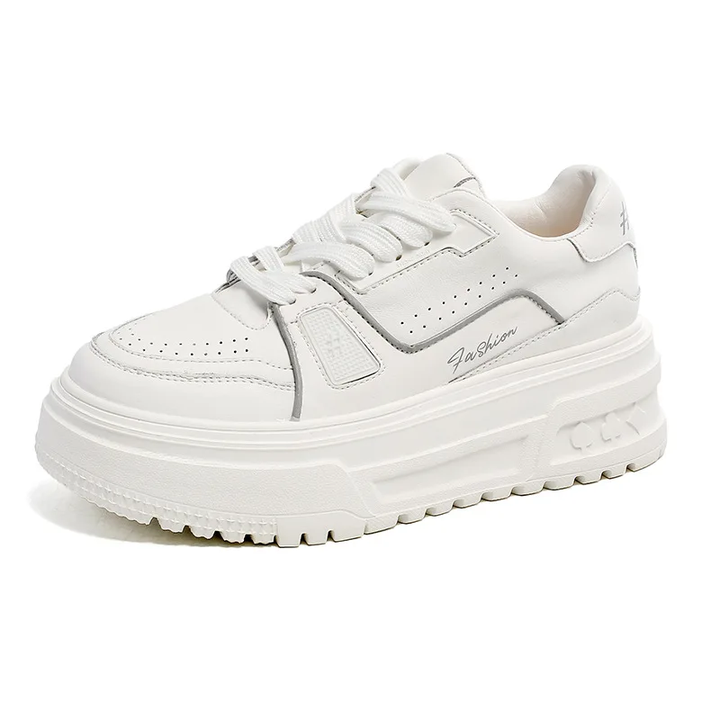 Chunky Sneakers Women Flat Platform Leather High Top Shoes Spring Autumn Fashion Round Toe Casual Shoes Ladies Sneakers
Chunky Sneakers Women Flat Platform Leather High Top Shoes Spring Autumn Fashion Round Toe Casual Shoes Ladies Sneakers