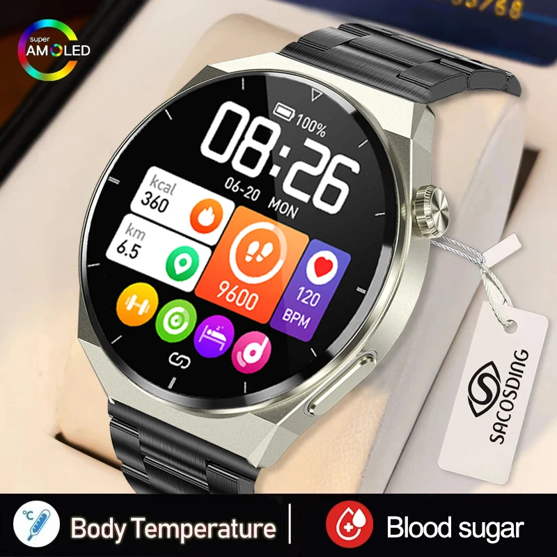 2023 New ECG+PPG Smart Watch Men Health Blood Glucose Heart Rate Blood Pressure Fitness Sports Watches Waterproof Smartwatch Men
2023 New ECG+PPG Smart Watch Men Health Blood Glucose Heart Rate Blood Pressure Fitness Sports Watches Waterproof Smartwatch Men