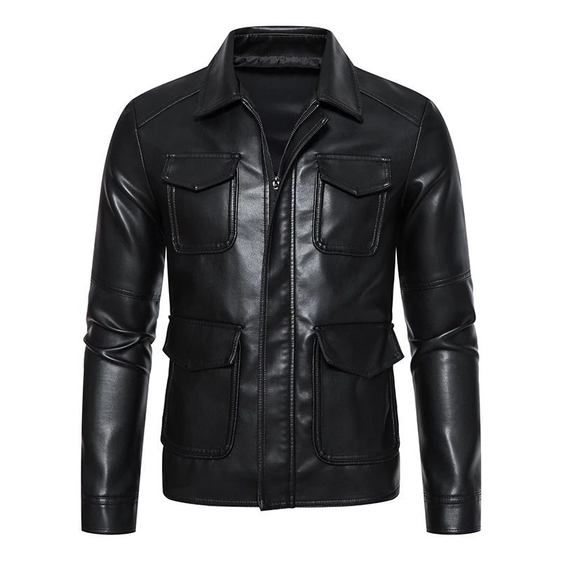 New Men's PU Black Skull Motorcycle Leather Jackets Natural Cowhide Motor Jacket Biker Leather Coat Winter Warm Clothing
New Men's PU Black Skull Motorcycle Leather Jackets Natural Cowhide Motor Jacket Biker Leather Coat Winter Warm Clothing