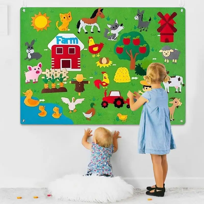 Vehicle Felt Story Board Set Transportation Interactive Game Preschool Education Storytelling Montessori Toys For Kids
Vehicle Felt Story Board Set Transportation Interactive Game Preschool Education Storytelling Montessori Toys For Kids