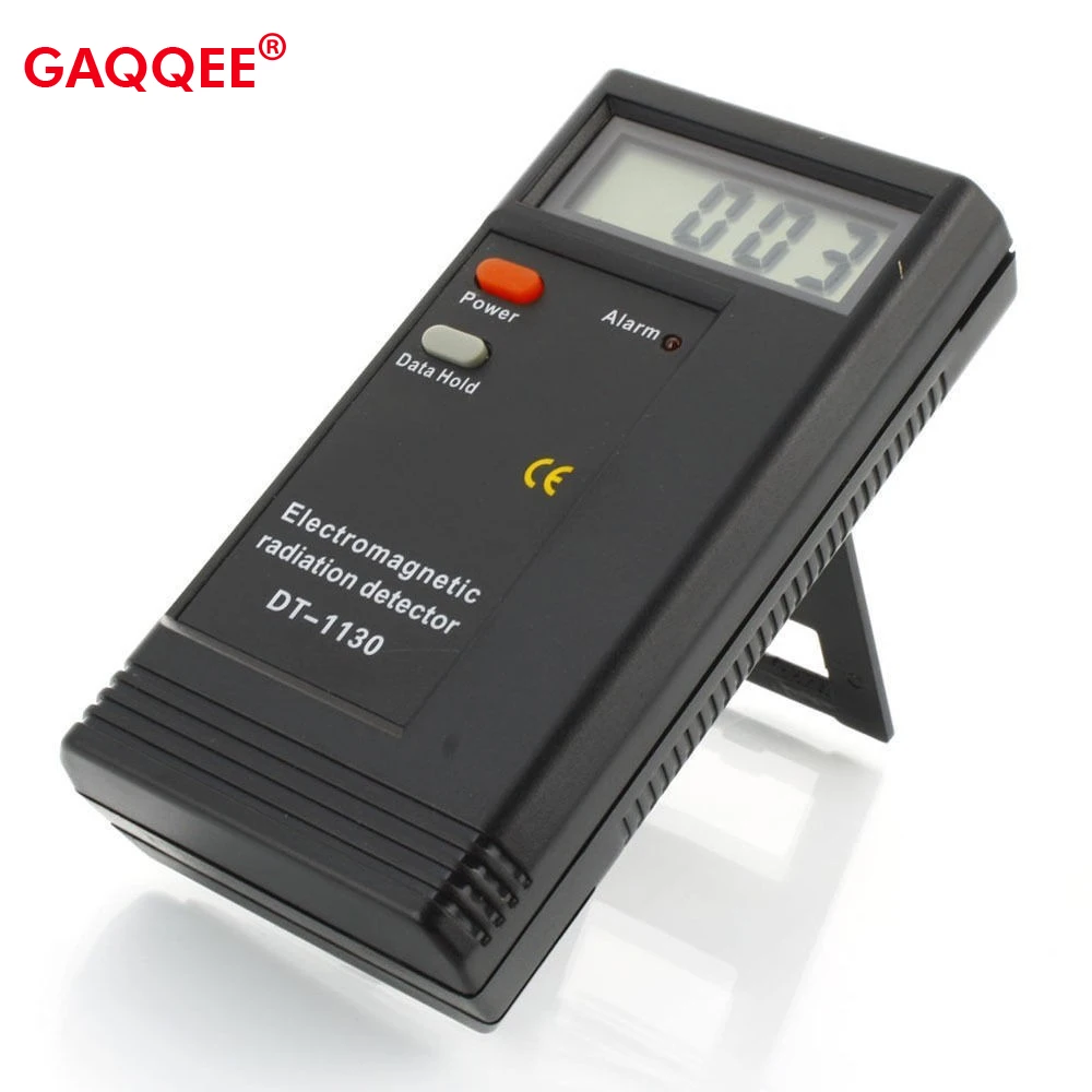 

DT-1130 Electromagnetic Field Radiation Detector LCD Digital Tester EMF Meter Handheld Portable Counter Emission Dosimeter Alarm