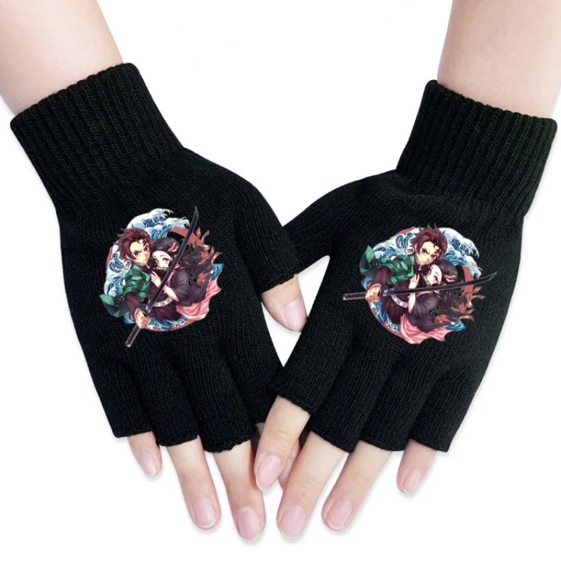 Anime Half-finger Gloves Demon Slayer Men Women Adult Unisex Autumn Winter Warm Glove
Anime Half-finger Gloves Demon Slayer Men Women Adult Unisex Autumn Winter Warm Glove