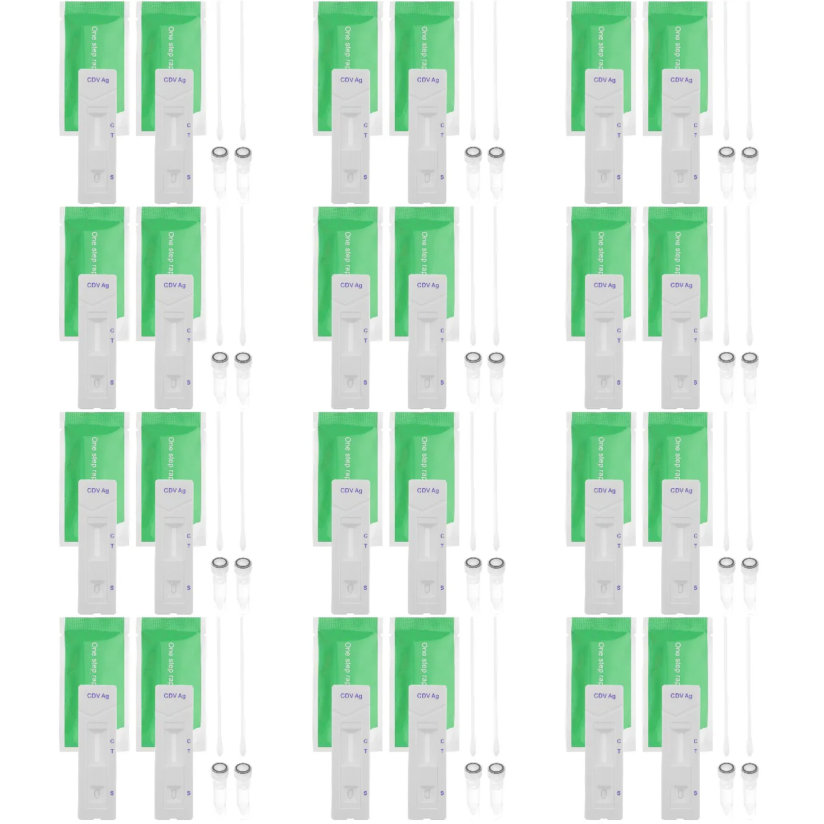 12 Sets Easy Read Strips Operation Testing Paper Health Products Cpv Jam Convenient Dog
12 Sets Easy Read Strips Operation Testing Paper Health Products Cpv Jam Convenient Dog