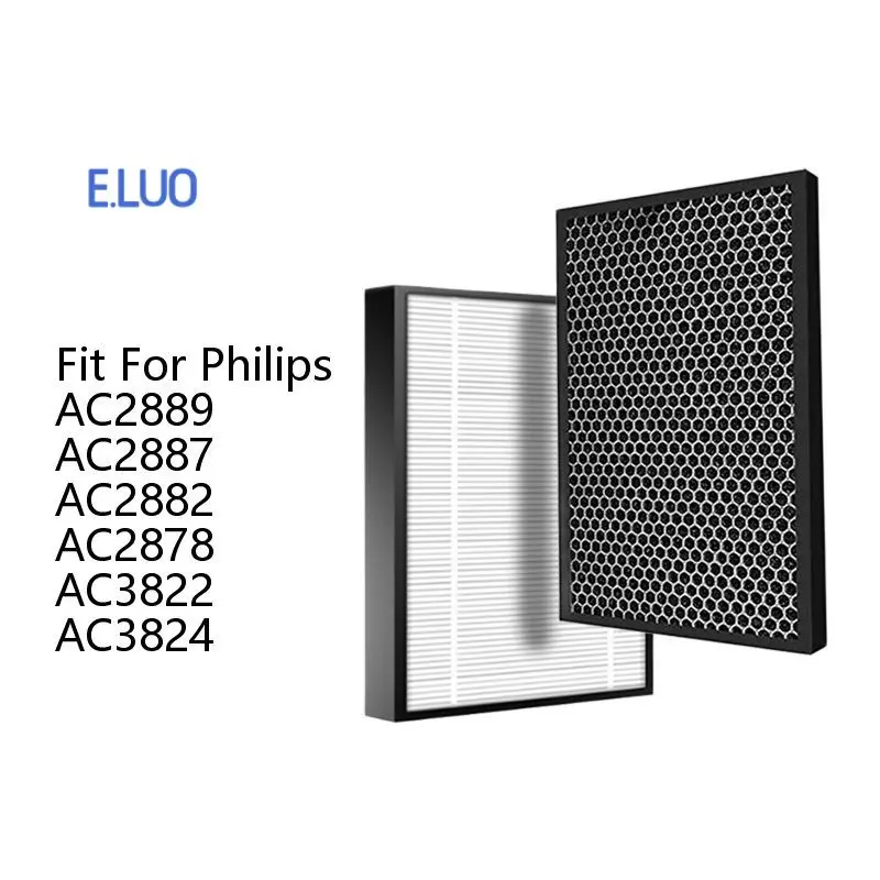 Фильтр НЕРА FY2422 и Сменный фильтр из активированного угля FY2420 для Philips AC2889, AC2887, AC2882, AC3822, запчасти для очистителя воздуха
Фильтр НЕРА FY2422 и Сменный фильтр из активированного угля FY2420 для Philips AC2889, AC2887, AC2882, AC3822, запчасти для очистителя воздуха