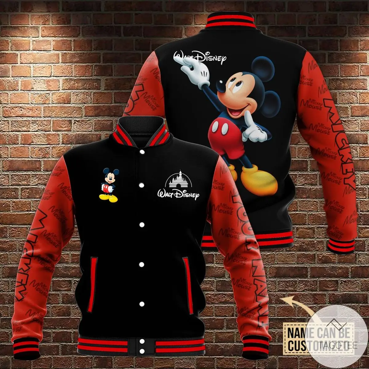 Новинка, бейсбольная куртка Disney, Повседневная модная уличная Униформа Y2K с рисунком из аниме «Микки Маус» для мужчин и женщин
Новинка, бейсбольная куртка Disney, Повседневная модная уличная Униформа Y2K с рисунком из аниме «Микки Маус» для мужчин и женщин