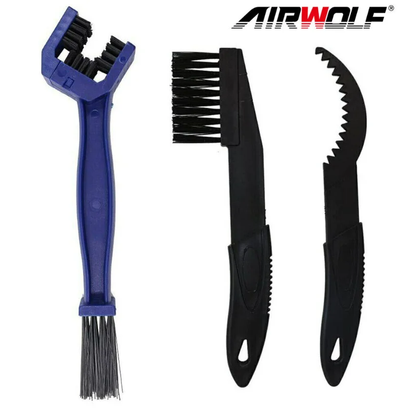 AIRWOLF Cycling Motorcycle Bicycle Chain Clean Brush Gear Brush Cleaner Outdoor Cleaner Scrubber Tools Bike Accessories
AIRWOLF Cycling Motorcycle Bicycle Chain Clean Brush Gear Brush Cleaner Outdoor Cleaner Scrubber Tools Bike Accessories
