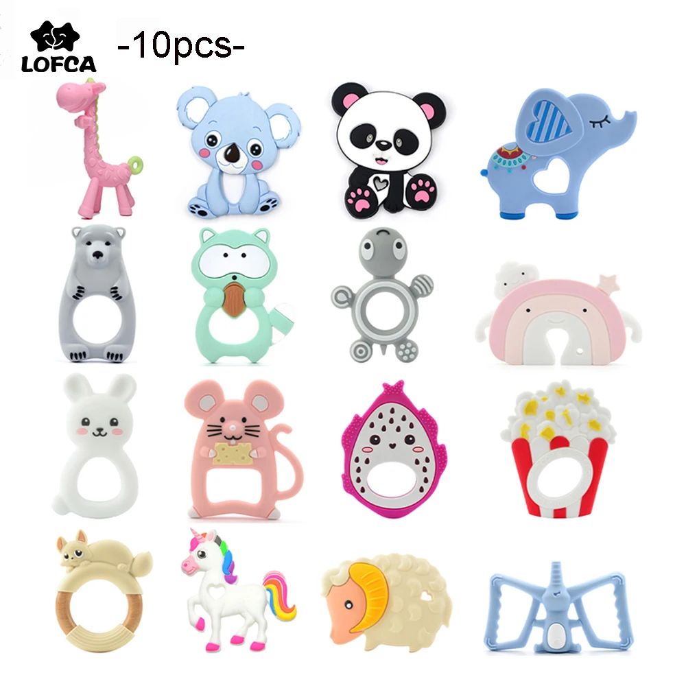 Wholesale 10pcs/lot Baby Teether Silicone Teething Accessory BPA Free Teething Cartoon Silicone Teether Pendant Pacifiers
Wholesale 10pcs/lot Baby Teether Silicone Teething Accessory BPA Free Teething Cartoon Silicone Teether Pendant Pacifiers
