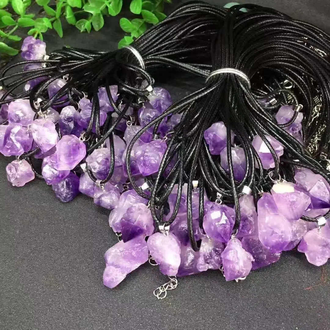 3Pcs Amethyst Rose Quartz Pendant Crafts Natural Crystal Quartz Mineral Women Necklaces Jewelry Couple Decoration Holiday Gifts
3Pcs Amethyst Rose Quartz Pendant Crafts Natural Crystal Quartz Mineral Women Necklaces Jewelry Couple Decoration Holiday Gifts
