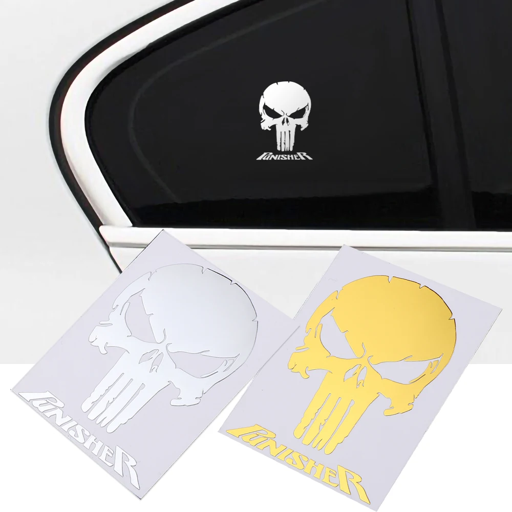 1/2pcs 3D Metal Car Styling Punisher Logo Skull Badges Emblems Auto Dekoration Accessories Universal Phones Stickers
1/2pcs 3D Metal Car Styling Punisher Logo Skull Badges Emblems Auto Dekoration Accessories Universal Phones Stickers