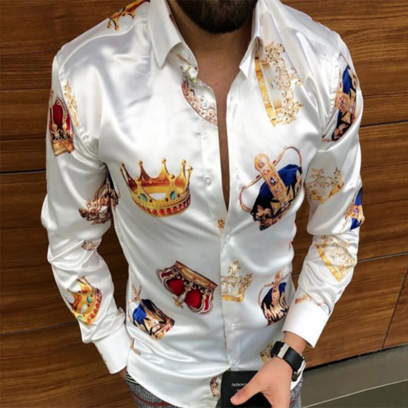 2023 Casual Leisure Turn-down Collar Mens Shirts Printing Button Short Sleeved Tops Summer Men Clothing Fashion Beach Shirts
2023 Casual Leisure Turn-down Collar Mens Shirts Printing Button Short Sleeved Tops Summer Men Clothing Fashion Beach Shirts