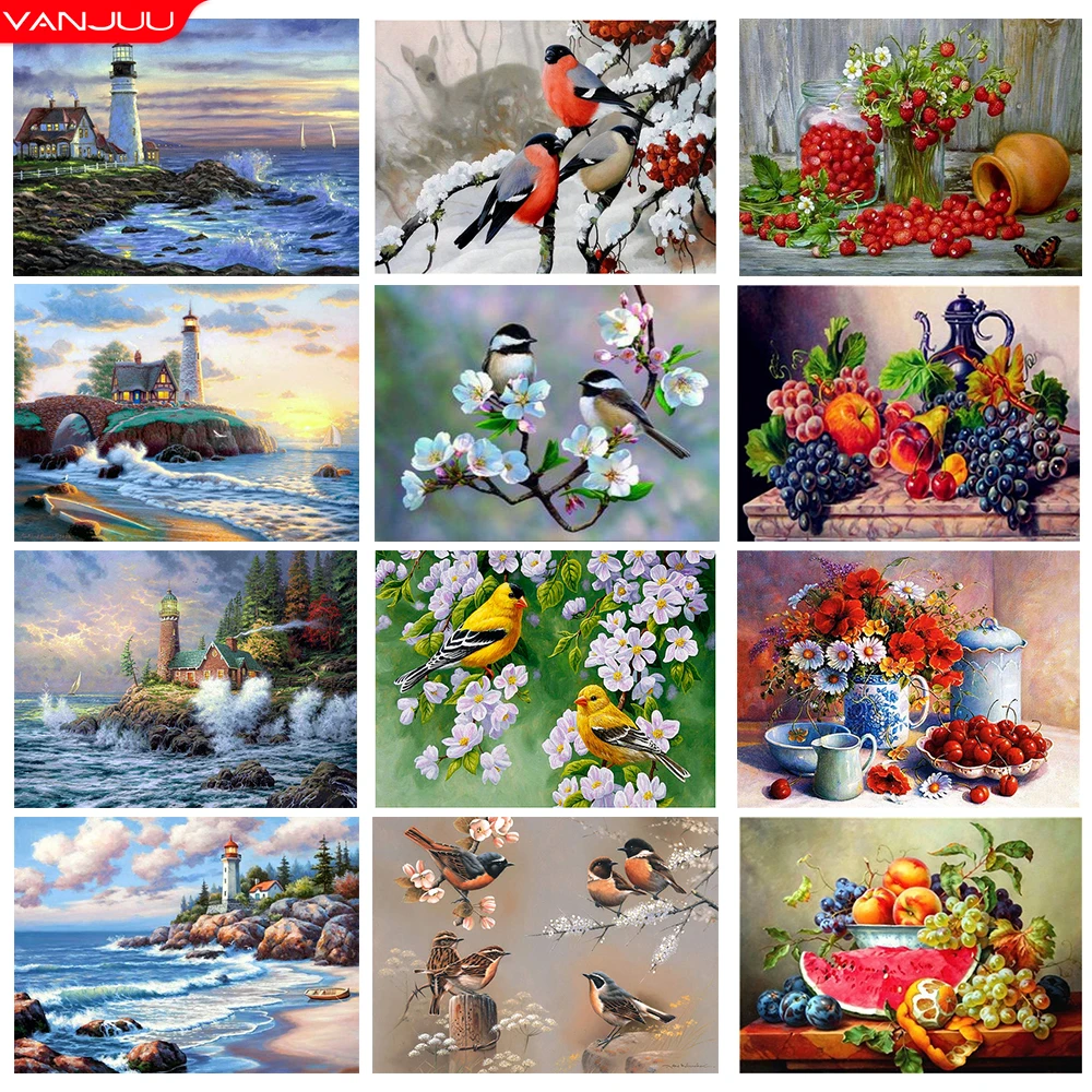 DIY 5D Diamond Painting Animal Bird Landscape Full Round Cross Diamond Embroidery Painting Mosaic Art Rhinestone Home Decor Gift 
DIY 5D Diamond Painting Animal Bird Landscape Full Round Cross Diamond Embroidery Painting Mosaic Art Rhinestone Home Decor Gift