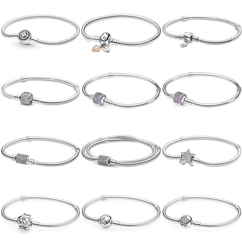 Оригинальный браслет-цепочка со снежинкой и логотипом знака ореола звезда змея подходящий модный браслет из стерлингового серебра 925 пробы Шарм-бусина ювелирные изделия своими руками
Оригинальный браслет-цепочка со снежинкой и логотипом знака ореола звезда змея подходящий модный браслет из стерлингового серебра 925 пробы Шарм-бусина ювелирные изделия своими руками