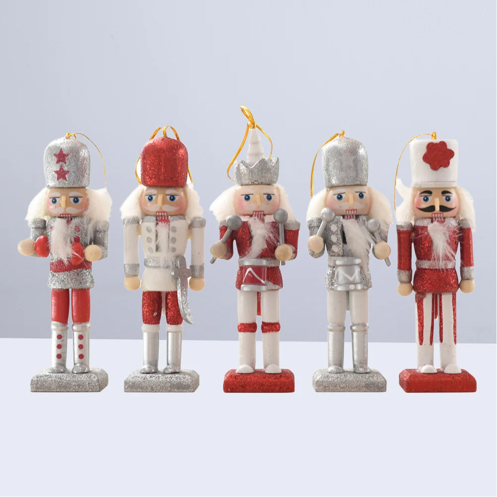 Nutcracker Christmas Wooden Ornament Nutcrackers Figures Decorations Hanging Mini Ornaments Pendant Soldierdecor Decoration
Nutcracker Christmas Wooden Ornament Nutcrackers Figures Decorations Hanging Mini Ornaments Pendant Soldierdecor Decoration