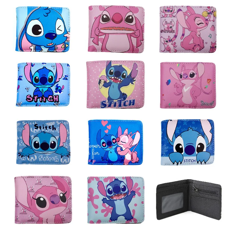 Disney Stitch Women's Purse Girl Cartoon Cute Stitch 2 Fold PU Leather Wallet Student Large Capacity Coin Wallet Multi-card Bag
Disney Stitch Women's Purse Girl Cartoon Cute Stitch 2 Fold PU Leather Wallet Student Large Capacity Coin Wallet Multi-card Bag