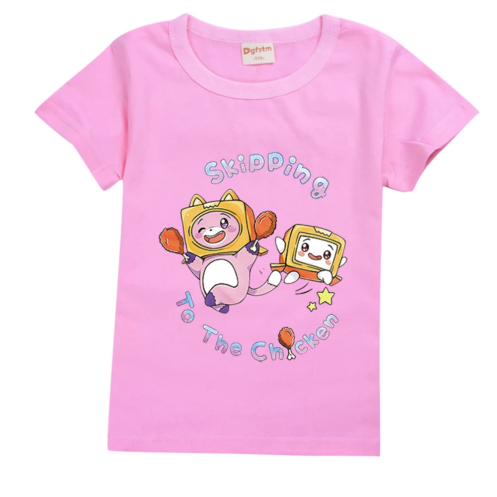 Happy Rocky And Foxy Lankybox Graphic Print T-Shirt Girls/Boys Funny Donuts Tshirt Kawaii Kids Clothes Harajuku Shirt Wholesale
Happy Rocky And Foxy Lankybox Graphic Print T-Shirt Girls/Boys Funny Donuts Tshirt Kawaii Kids Clothes Harajuku Shirt Wholesale