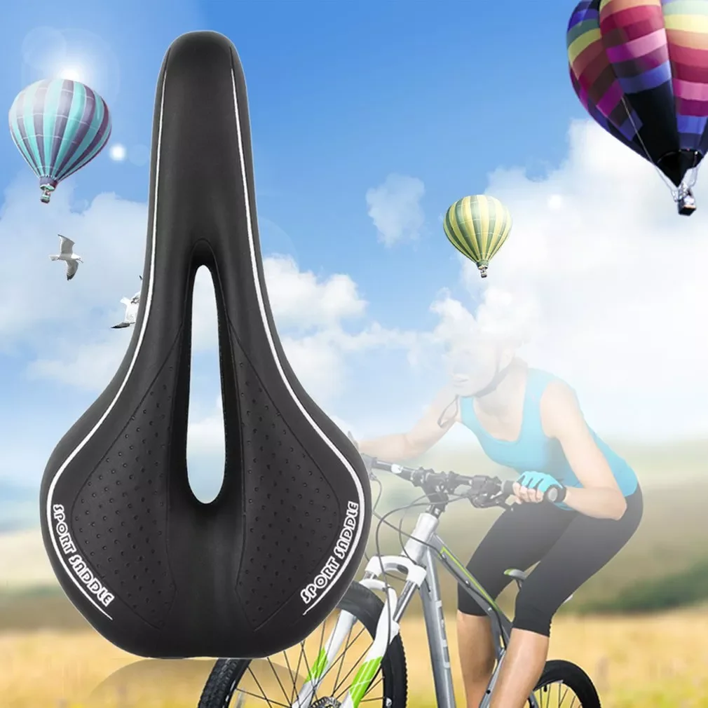 Comfort Bike Seat For Women Men Wide Bicycle Saddle Replacement Foam Padded Soft Bike Cushion For Indoor Outdoor Bikes
Comfort Bike Seat For Women Men Wide Bicycle Saddle Replacement Foam Padded Soft Bike Cushion For Indoor Outdoor Bikes