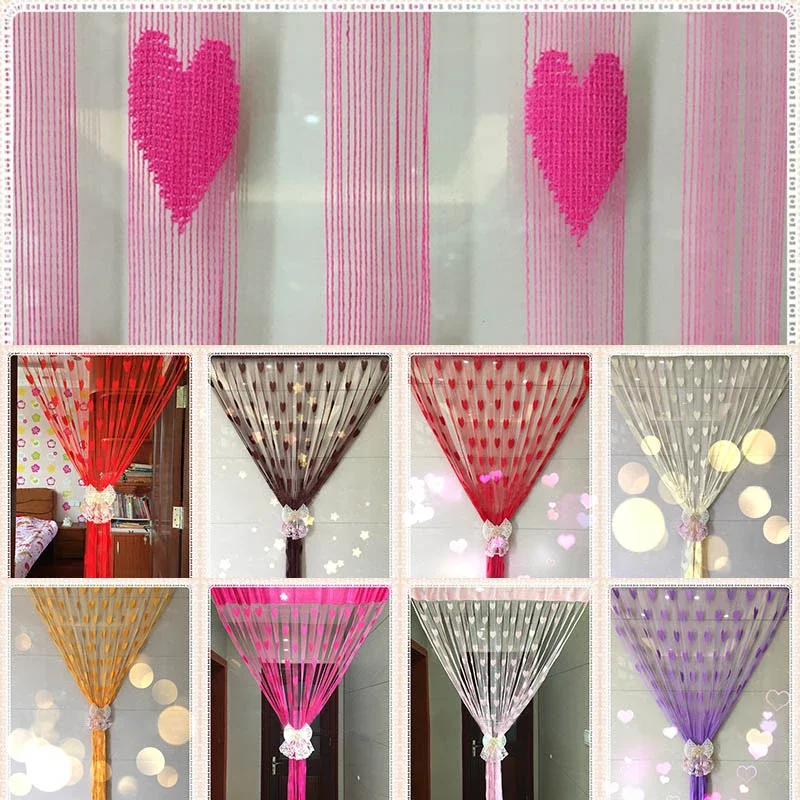 1pcsColorful Romantic Love Pattern Curtain Door Gauze Curtain Living Room Home Party Bedroom Wedding Decoration 100CM*200CM
1pcsColorful Romantic Love Pattern Curtain Door Gauze Curtain Living Room Home Party Bedroom Wedding Decoration 100CM*200CM