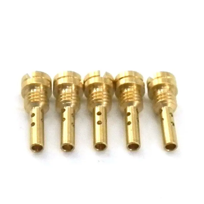 5pcs/set Motorcycle 5 Slow Pilot Jet For Keeihin BD For YZF600R For Keihin CV CVK FCE CARB N424-25 38 40 42 45 48 Size 30-75
5pcs/set Motorcycle 5 Slow Pilot Jet For Keeihin BD For YZF600R For Keihin CV CVK FCE CARB N424-25 38 40 42 45 48 Size 30-75