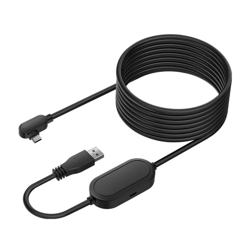 USB3.2 Gen1 Link Cable 5M for Quest 2 Headsets Data Transfer Charging Cord
USB3.2 Gen1 Link Cable 5M for Quest 2 Headsets Data Transfer Charging Cord