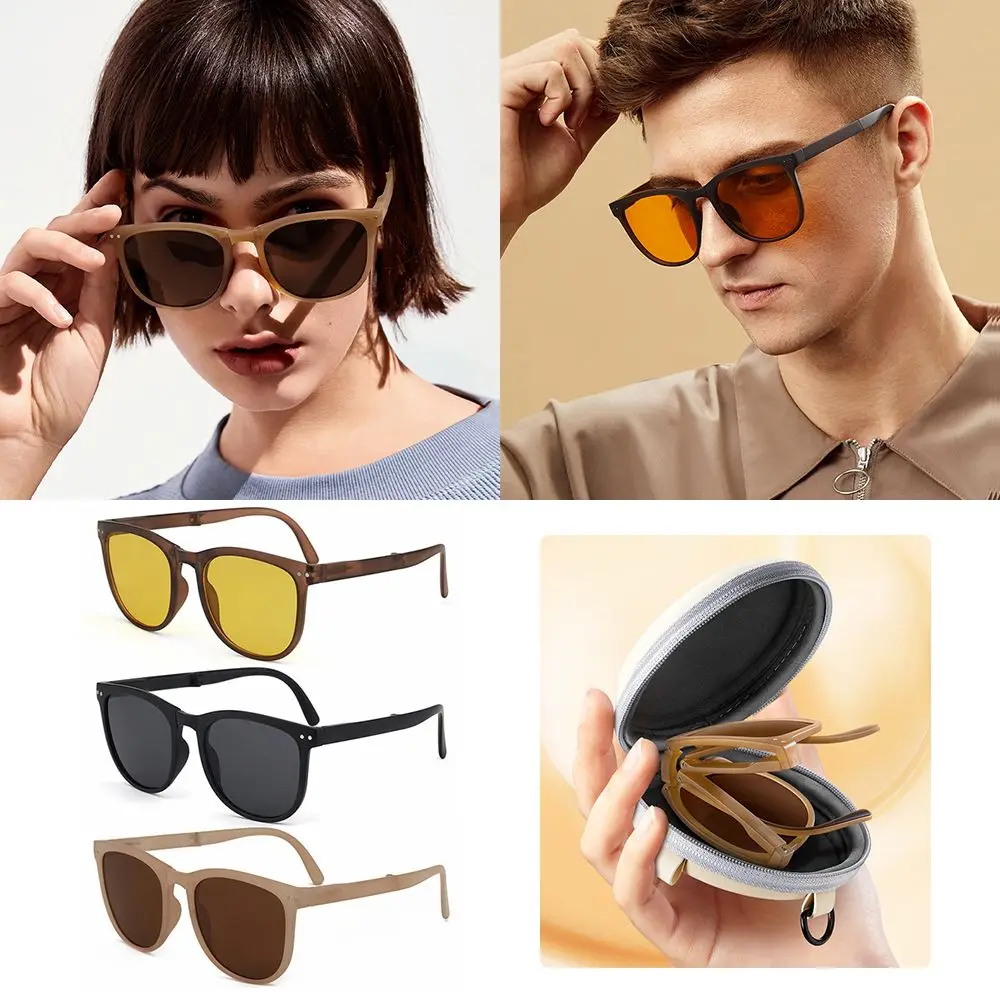 Women/Men TR90 Frame Portable Putting in the Pocket Eyewear Sun Glasses Ultralight Folding Sunglasses
Women/Men TR90 Frame Portable Putting in the Pocket Eyewear Sun Glasses Ultralight Folding Sunglasses