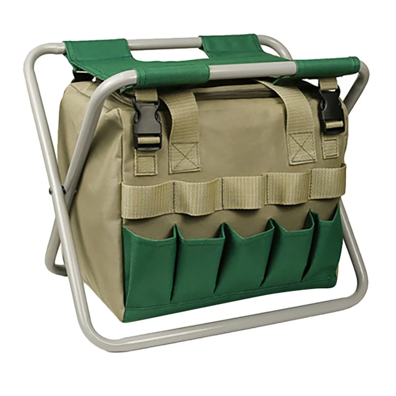 Chair Gardener Bag Garden Seat Folding Gardening Stool Gardening Tools Set Organizer Portable Hiking Camping Chair
Chair Gardener Bag Garden Seat Folding Gardening Stool Gardening Tools Set Organizer Portable Hiking Camping Chair