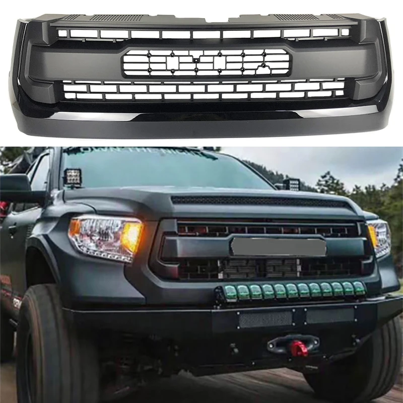 Fit for toyota tundra 2014-2019 auto parts customized black front grille ABS plastic grill high quality ABS grille
Fit for toyota tundra 2014-2019 auto parts customized black front grille ABS plastic grill high quality ABS grille