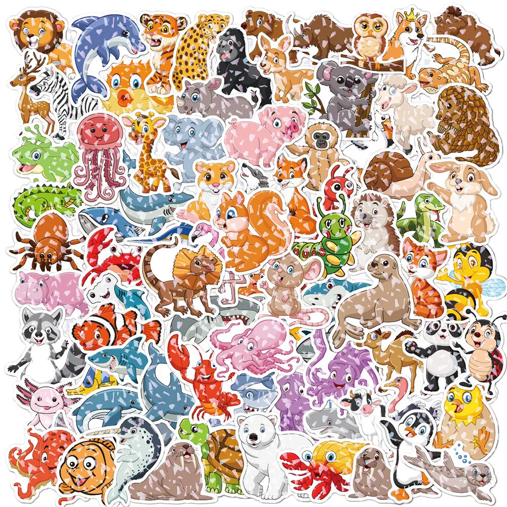 10/30/50/100psc Kawaii Cute Holographic Laser Animal Cartoon Stickers Decal Kid Toy Scrapbook Laptop Suitcase Decoration Sticker
10/30/50/100psc Kawaii Cute Holographic Laser Animal Cartoon Stickers Decal Kid Toy Scrapbook Laptop Suitcase Decoration Sticker