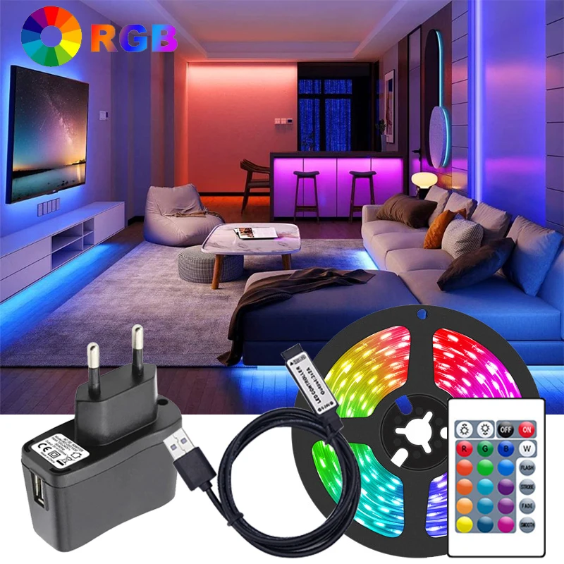 Светодиодная лента, гибкая неоновая светодиодная лента для смарт-ТВ, USB 5050, Rgb, 24k
Светодиодная лента, гибкая неоновая светодиодная лента для смарт-ТВ, USB 5050, Rgb, 24k