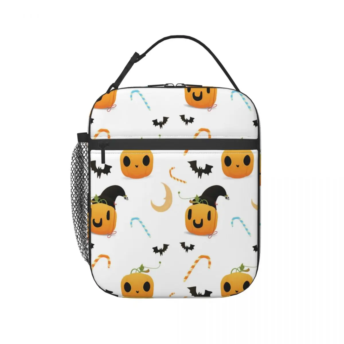 Portable Lunch Box Insulation Package Insulated Thermal Food Picnic Bags Pouch Halloween Seamless Pattern Pumpkin Bat Etc
Portable Lunch Box Insulation Package Insulated Thermal Food Picnic Bags Pouch Halloween Seamless Pattern Pumpkin Bat Etc
