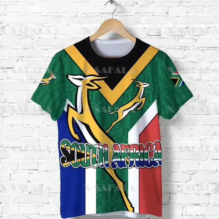 South Africa With Coat Of Arms Country 3D Print Milk Fiber T-shirt Summer Round Neck Men Female Casual Short Sleeve Tee Top-3
South Africa With Coat Of Arms Country 3D Print Milk Fiber T-shirt Summer Round Neck Men Female Casual Short Sleeve Tee Top-3