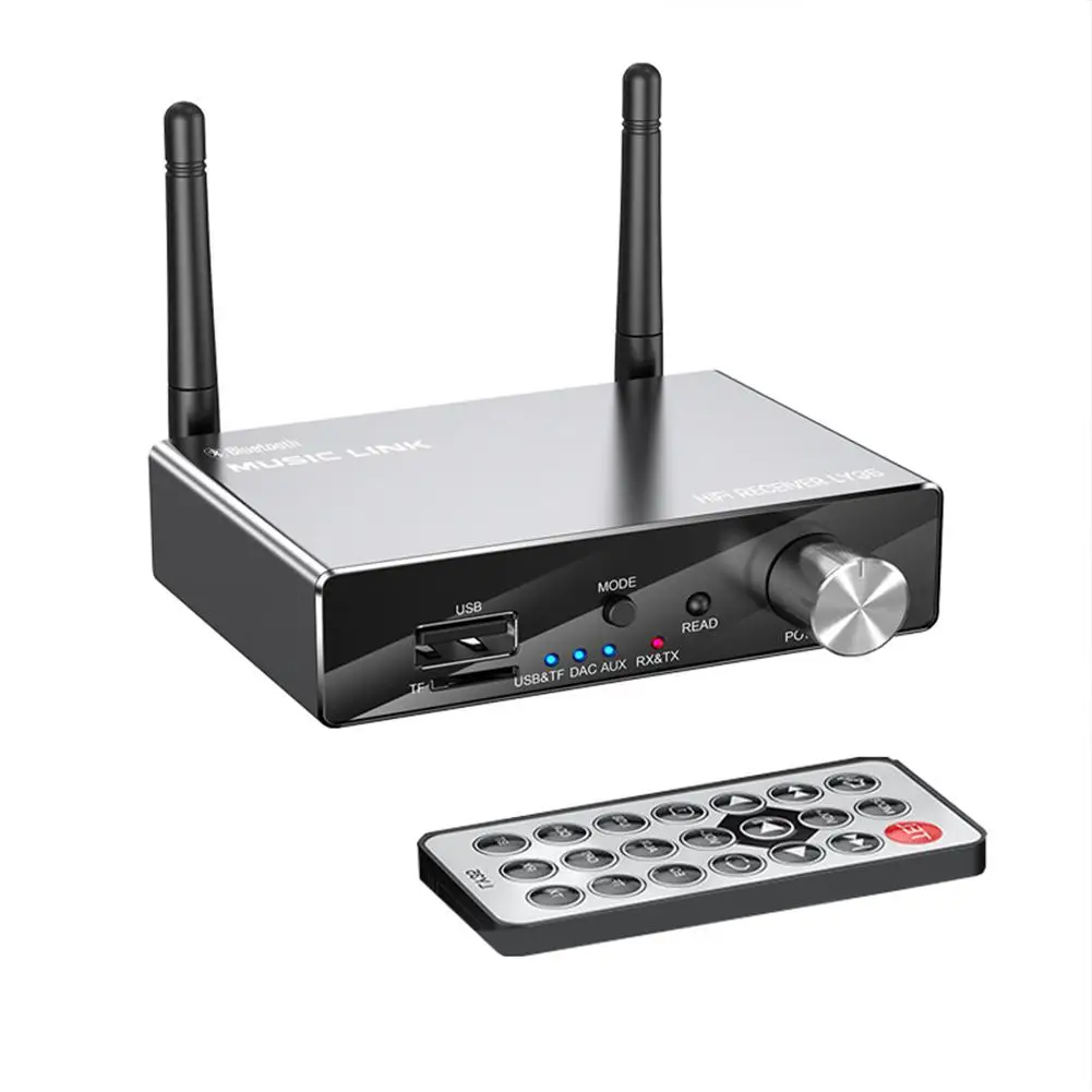 Bluetooth-compatible Receiver Aux Audio Converter 3.5mm Headphone Audio U Disk Tf Card Player Digital To Simulator 
Bluetooth-compatible Receiver Aux Audio Converter 3.5mm Headphone Audio U Disk Tf Card Player Digital To Simulator