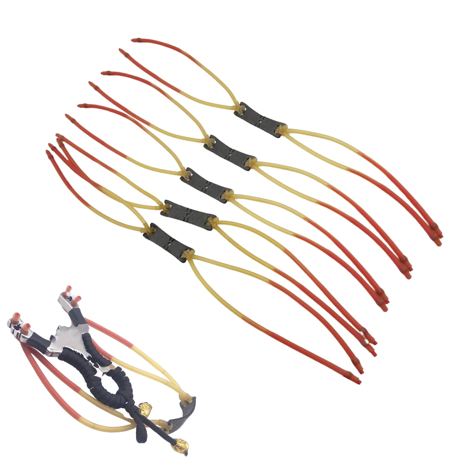 5 PiecesRubber Band Sling Shot Resistant BandRubber Strap Suitable For Outdoor Shooting Game
5 PiecesRubber Band Sling Shot Resistant BandRubber Strap Suitable For Outdoor Shooting Game