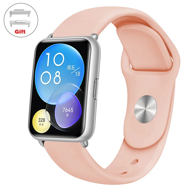 FIT 2 Strap Vitality Silicone Band For Huawei Watch Smart watch Wristbands Sport waterproof Bracelet fit2 NEW Belt Accessories
FIT 2 Strap Vitality Silicone Band For Huawei Watch Smart watch Wristbands Sport waterproof Bracelet fit2 NEW Belt Accessories