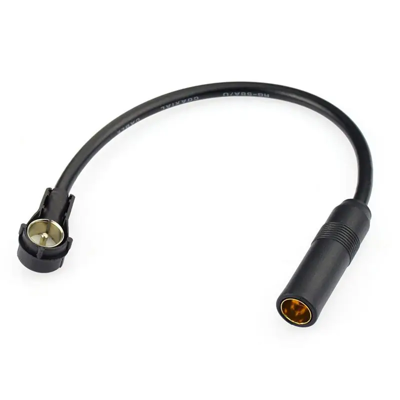 Car AM FM DAB Radio Aerial Antenna Coax 20cm Adapter Lead DIN 41585 to ISO Plug for AUDI SEAT SKODA SMART VW Ford
Car AM FM DAB Radio Aerial Antenna Coax 20cm Adapter Lead DIN 41585 to ISO Plug for AUDI SEAT SKODA SMART VW Ford