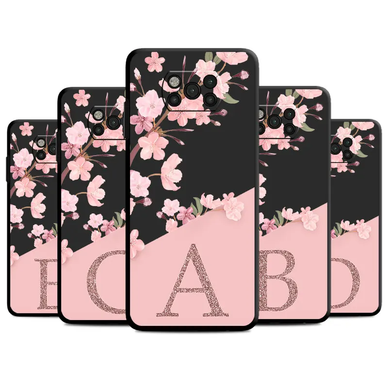 Flower Letter Pink Fashion Initial Case For Xiaomi Mi Poco X3 NFC M4 F3 C40 11 11T 10T Pro 12 9T 9 10Lite Back Soft Phone Cover
Flower Letter Pink Fashion Initial Case For Xiaomi Mi Poco X3 NFC M4 F3 C40 11 11T 10T Pro 12 9T 9 10Lite Back Soft Phone Cover