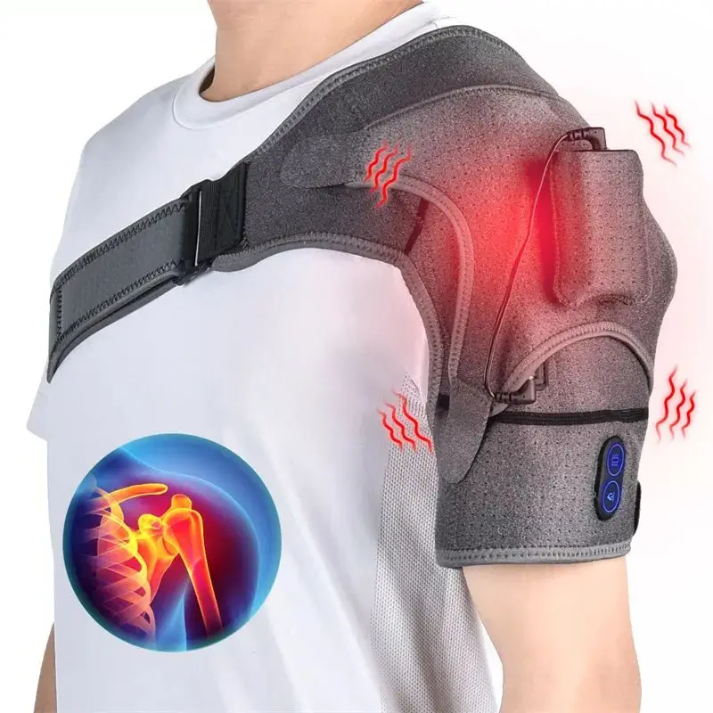 Электрический массажер для плеч, поддержка подогрева, вибрация, физиотерапия, облегчение боли, зимние нагреваемые подушечки, рождественски... 
Электрический массажер для плеч, поддержка подогрева, вибрация, физиотерапия, облегчение боли, зимние нагреваемые подушечки, рождественски...