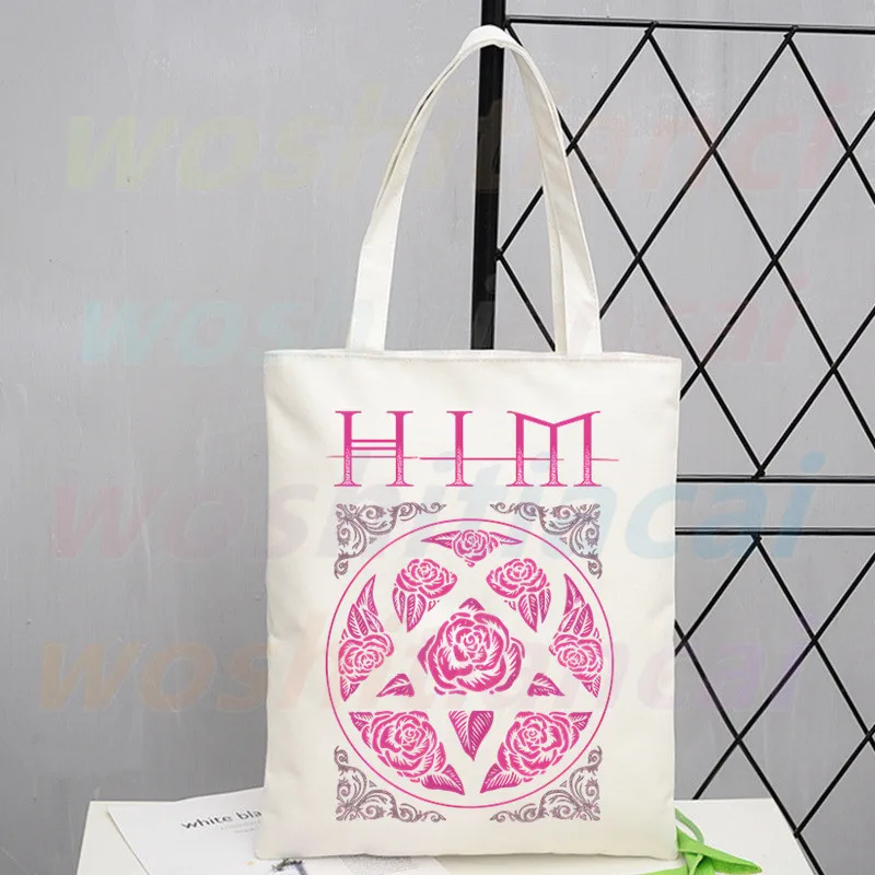 Him Ville Valo Shoulder Canvas Bags Large Capacity College Harajuku Handbag Women Bag Shopping Bag
Him Ville Valo Shoulder Canvas Bags Large Capacity College Harajuku Handbag Women Bag Shopping Bag
