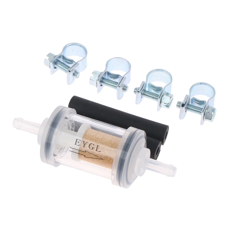 

7pcs/Set Transparent Disassemblable Diesel Fuel Filter + Fuel Hose + Clips For Eberspacher Webasto Parking Heater Parts