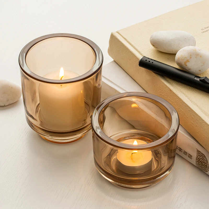 Simple Candle In Glasss Table Cup Candl Stand Romantic Dinne Candles Table Modern Accessories Candelabros Tealight Holder
Simple Candle In Glasss Table Cup Candl Stand Romantic Dinne Candles Table Modern Accessories Candelabros Tealight Holder