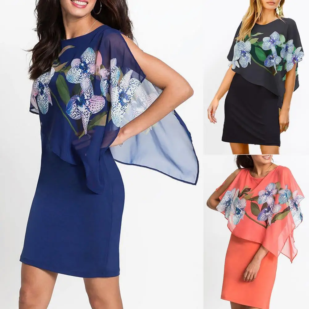 Elegant Womens Dresses 2023 Flower Print Thin Chiffon Sheath Round Neck Dress-up Split Shawl Sleeve Dresses Femme Clothing
Elegant Womens Dresses 2023 Flower Print Thin Chiffon Sheath Round Neck Dress-up Split Shawl Sleeve Dresses Femme Clothing